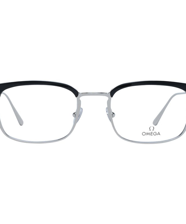 Omega Black Men Glasses Frame