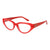 إطارات نظارات طبية برتقالية للنساء من Guess