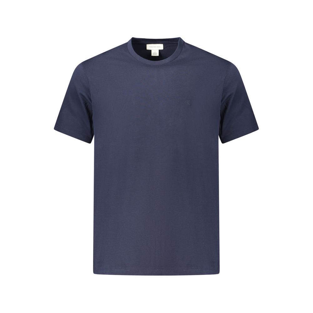 Calvin Klein Calvin Klein Blue Cotton T-Shirt (Italian Size MEN: S, nan: nan, nan: nan)