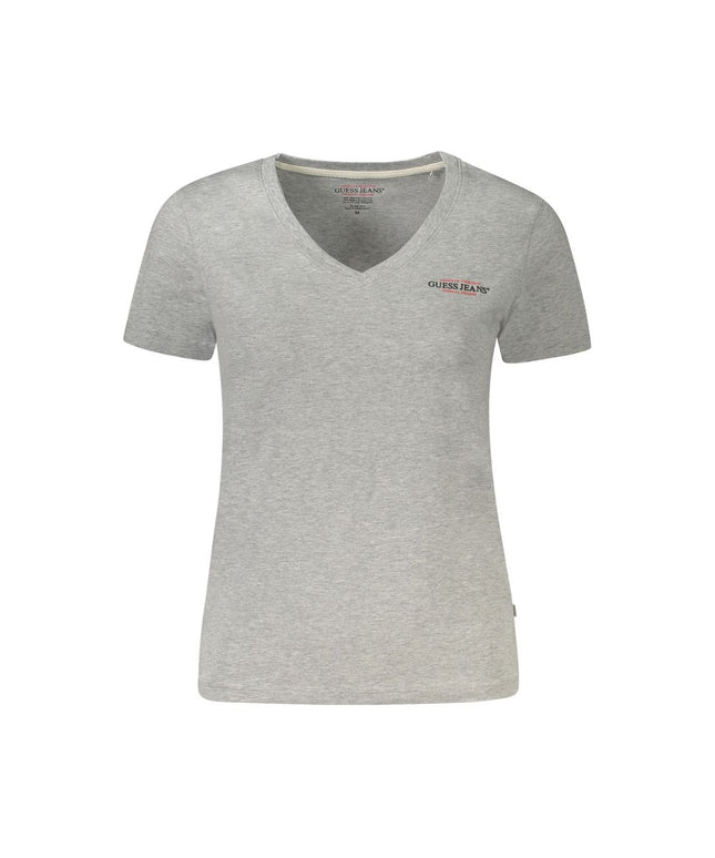 Guess Jeans Gray Cotton Women Top