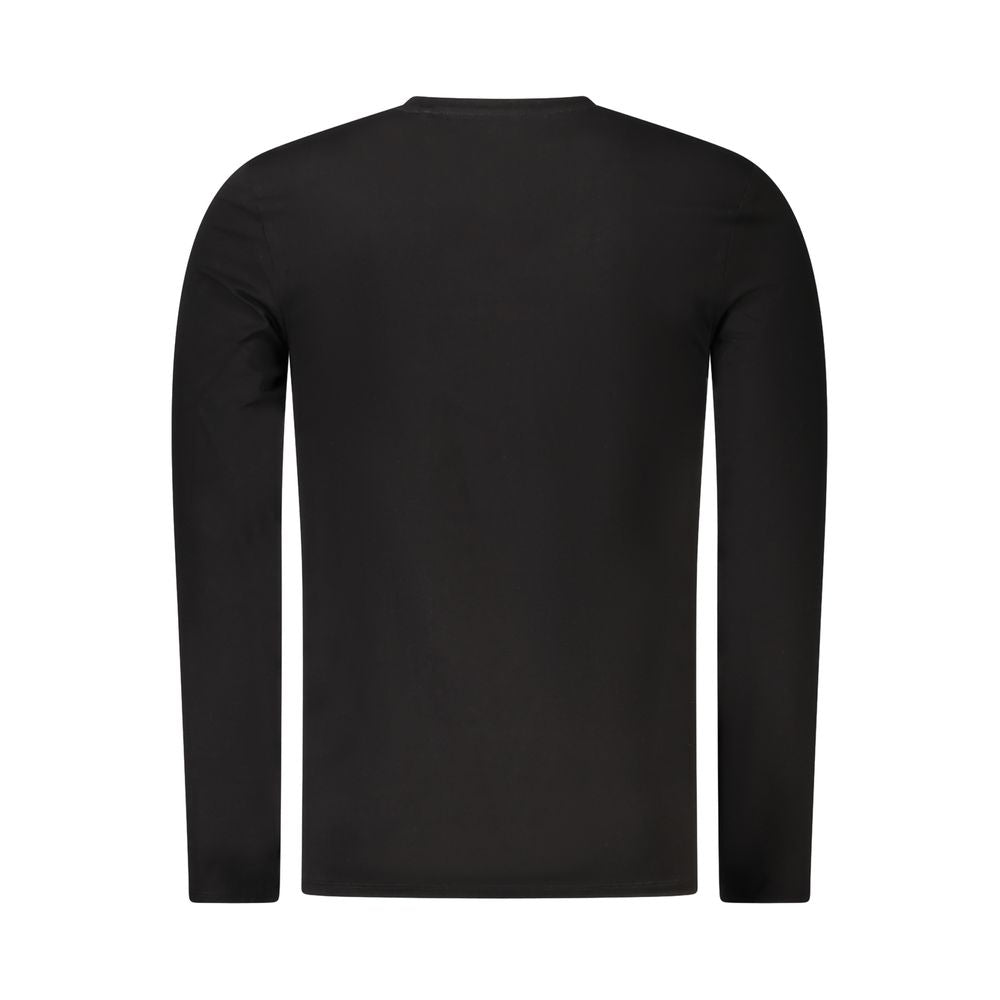 Guess Jeans Black Cotton T-Shirt