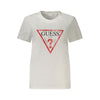 بنطلون جينز أبيض وقميص قطني من Guess