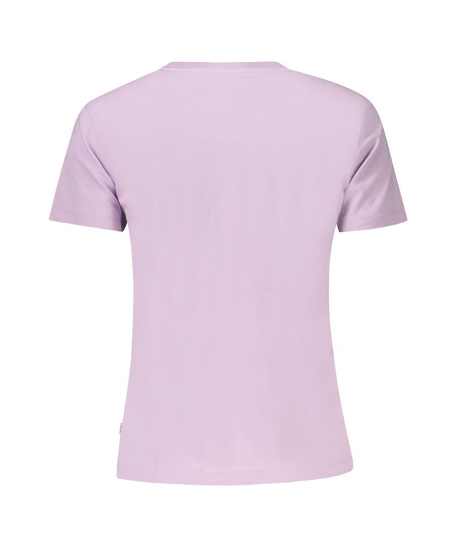 Guess Jeans Purple Cotton Women T-Shirt
