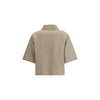 Fendi Chambray cropped Jacket