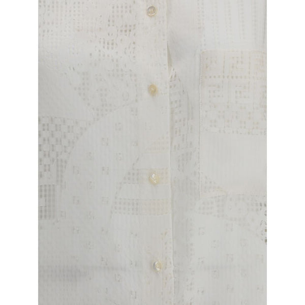 Fendi Patchwork devo Shirt