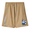 Comme Des Fuckdown Brown Cotton Short