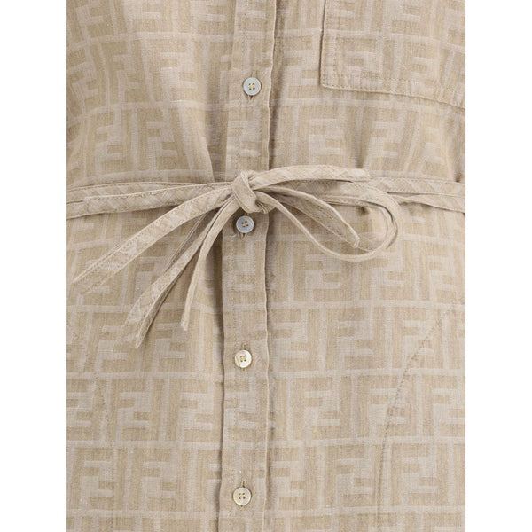Fendi Chambray Dress