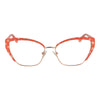 إطارات نظارات طبية برتقالية للنساء من Guess