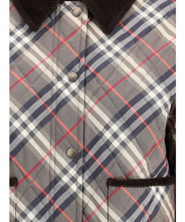 Burberry Check wadded Jacket