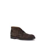 Tod's Brown Calf Leather Bos Taurus Ankle Boots