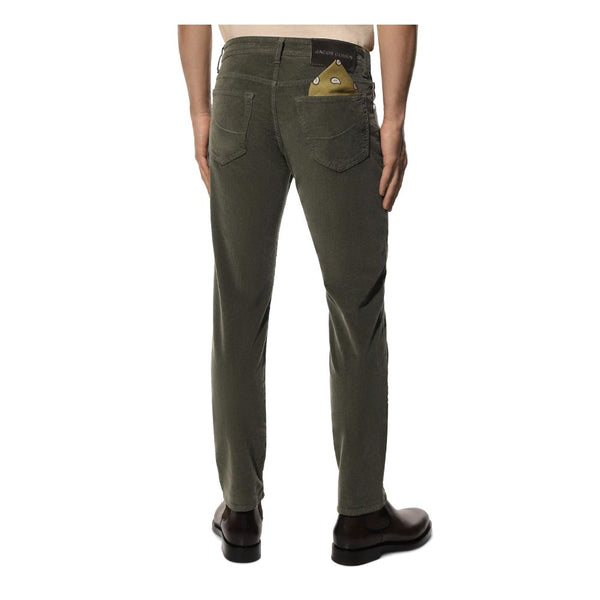 Jacob Cohen Gray Cotton Pant