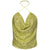 PINKO Green Polyester Tops & T-Shirt