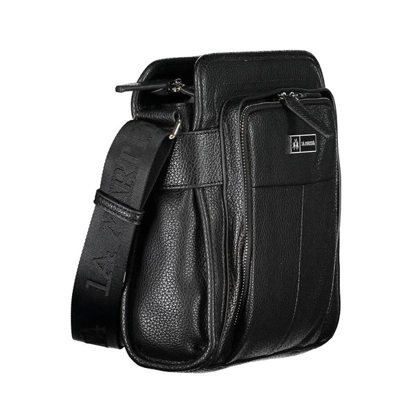 La Martina Black Polyethylene Shoulder Bag