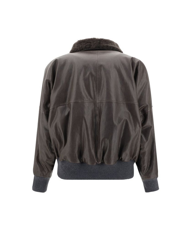Brunello Cucinelli Leather Jacket
