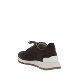 Brunello Cucinelli Black Rubber Platform Sneakers