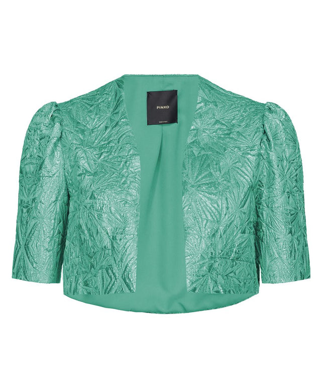 PINKO Blue Polyester Women Shrug