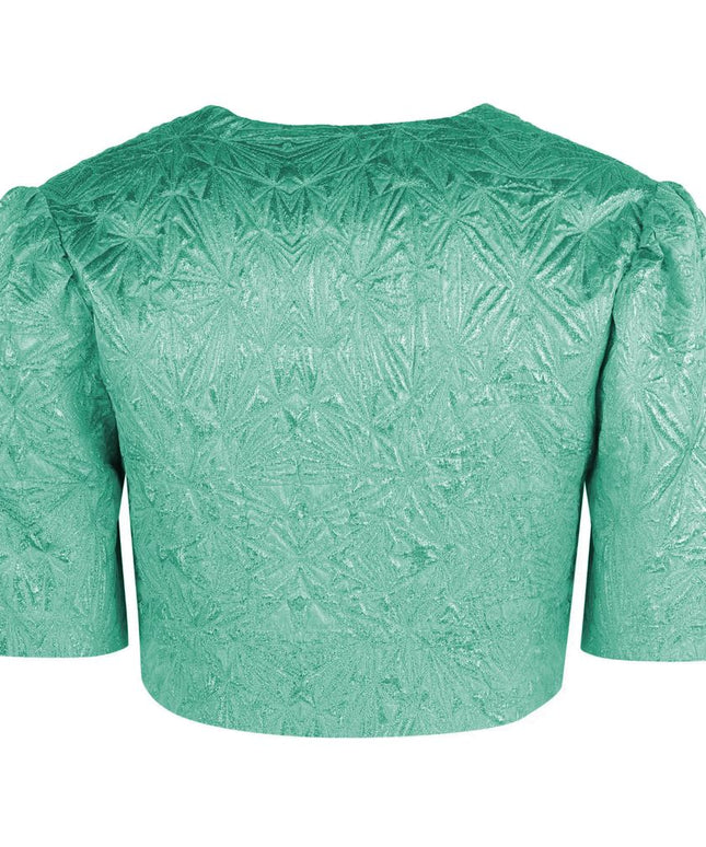 PINKO Blue Polyester Women Shrug