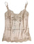 Dolce & Gabbana Beige Lace Silk Satin Tank Lingerie Underwear
