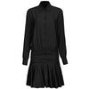 PINKO Black Silk Women Dress