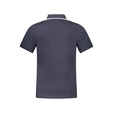 Hugo Boss Blue Cotton Polo Shirt