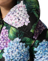 Dolce & Gabbana Multicolor Floral Print Puffer Quilted Jacket