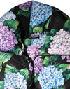 Dolce & Gabbana Multicolor Floral Print Puffer Quilted Jacket