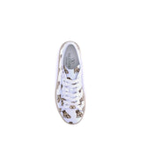 Valentino Garavani White Calf Leather Bos Taurus Low Top Sneakers