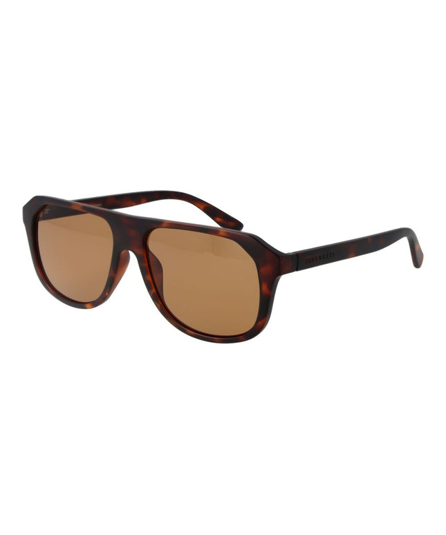 Serengeti Brown Men Sunglass