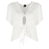 PINKO White Viscose Tops & T-Shirt