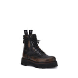 R13 Lace-up Ankle Boots