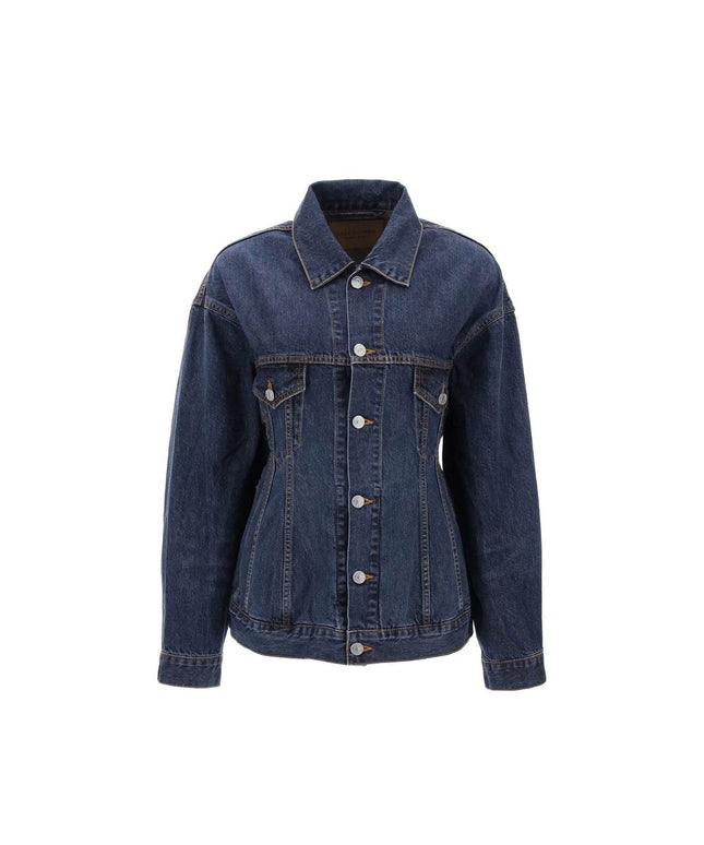 Balenciaga 'Hourglass' Denim Jacket