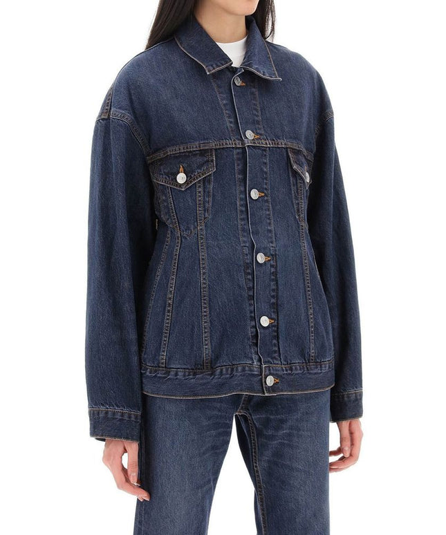 Balenciaga 'Hourglass' Denim Jacket