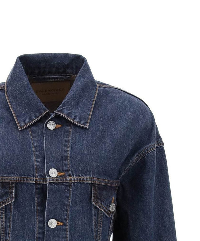 Balenciaga 'Hourglass' Denim Jacket