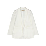 BLANCA VITA Satin Effect Jacket