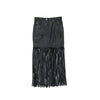 Boutique Moschino Leather Skirt