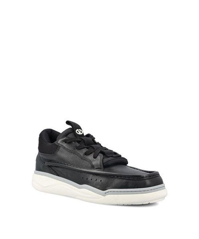 Valentino Garavani 'Hybrid Rainboot' Leather Sneakers