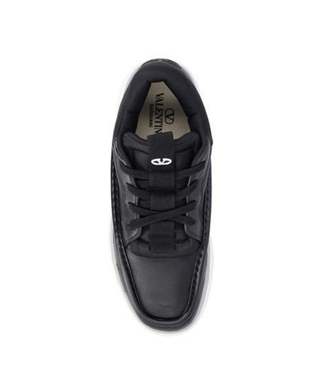 Valentino Garavani 'Hybrid Rainboot' Leather Sneakers