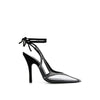 حذاء Attico Venus Chrome Slingback Pumps