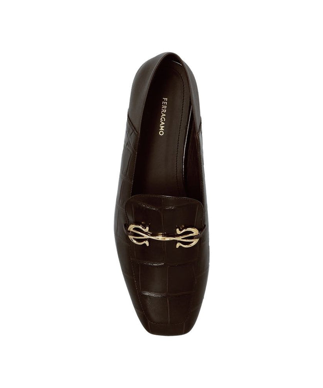 Salvatore Ferragamo Louis Leather Lofaers