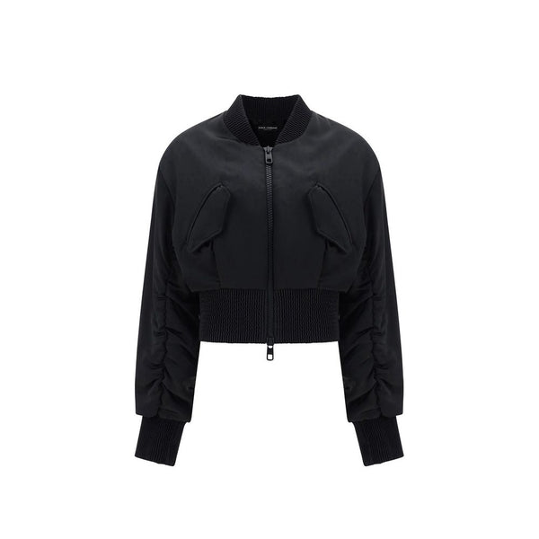 Dolce & Gabbana Cropped Bomber Jacket