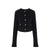 سترة من Balenciaga Crop Bouclé
