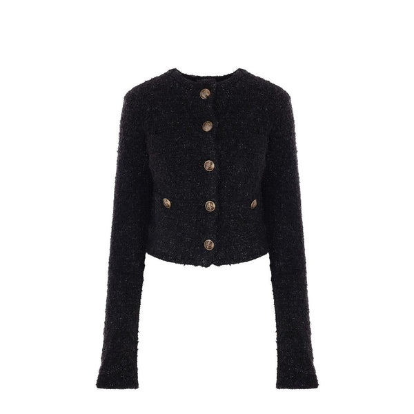 سترة من Balenciaga Crop Bouclé