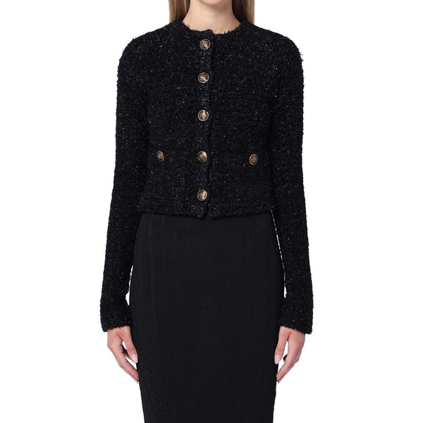 سترة من Balenciaga Crop Bouclé