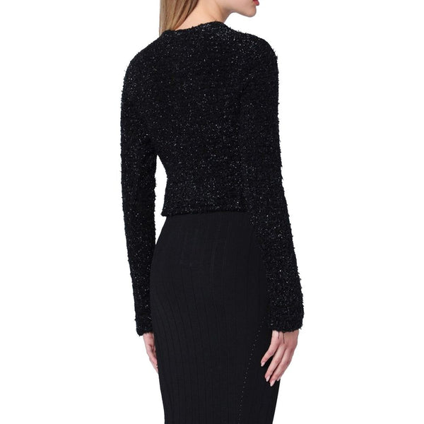 سترة من Balenciaga Crop Bouclé
