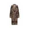 The Attico Printed Viscose Twill Kaftan Dress