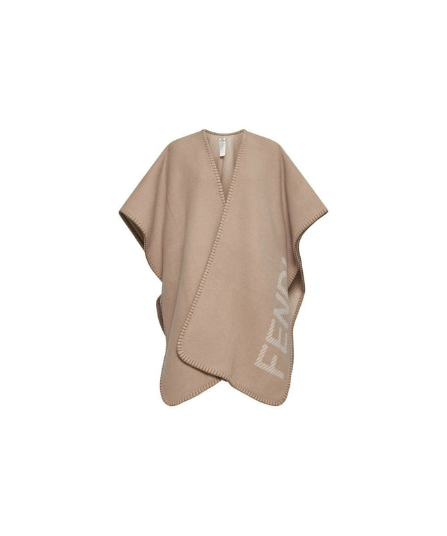 Fendi Wool And Cashmere Poncho