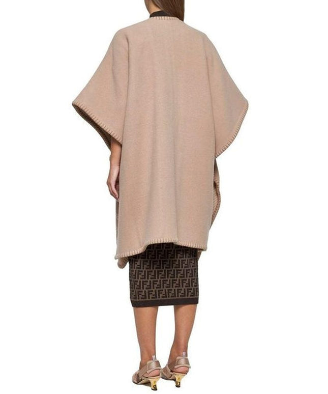 Fendi Wool And Cashmere Poncho