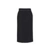 Fendi Virgin Wool Grain De Poud Skirt