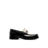 Dior Emblem Leather Loafers