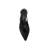 Prada 55mm Cut-Out Satin Pumps